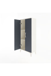 Arges Dolap 2 Raflı 2 Kapaklı 60x30x134 Aytaşı-Antrasit