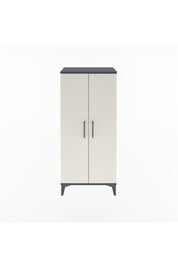 Arges Dolap 2 Raflı 2 Kapaklı 60x30x134 Antrasit-Aytaşı