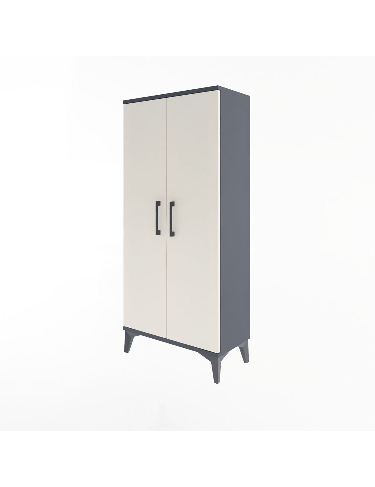 Arges Dolap 2 Raflı 2 Kapaklı 60x30x134 - S17M067V4A