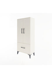 Arges Dolap 2 Raflı Tek Çekmeceli 2 Kapaklı 60x30x134 Aytaşı-Aytaşı