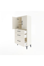 Arges Dolap 2 Raflı 3 Çekmeceli 2 Kapaklı 60x30x134 Aytaşı-Aytaşı