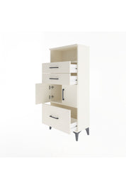 Arges Dolap 2 Raflı 3 Çekmeceli 2 Kapaklı 60x30x134 Aytaşı-Aytaşı