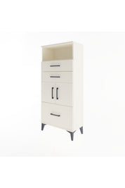 Arges Dolap 2 Raflı 3 Çekmeceli 2 Kapaklı 60x30x134 Aytaşı-Aytaşı