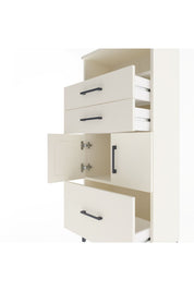 Arges Dolap 2 Raflı 3 Çekmeceli 2 Kapaklı 60x30x134 Aytaşı-Aytaşı