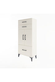 Arges Dolap 2 Raflı 3 Çekmeceli 2 Kapaklı 60x30x134 Aytaşı-Aytaşı