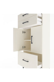 Arges Dolap 2 Raflı 3 Çekmeceli 2 Kapaklı 60x30x134 Aytaşı-Aytaşı