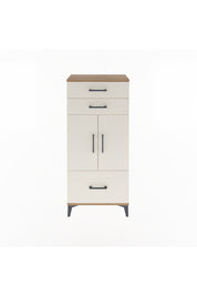 Arges Dolap 2 Raflı 3 Çekmeceli 2 Kapaklı 60x30x134 Çam-Aytaşı