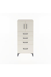 Arges Dolap Tek Raflı 4 Çekmeceli 2 Kapaklı 60x30x134 Aytaşı-Aytaşı