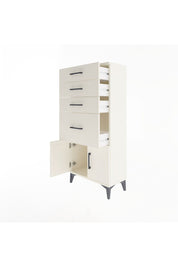 Arges Dolap 4 Çekmeceli 2 Kapaklı 60x30x134 Aytaşı-Aytaşı