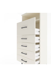 Arges Dolap Tek Raflı 5 Çekmeceli 60x30x134 Aytaşı-Aytaşı