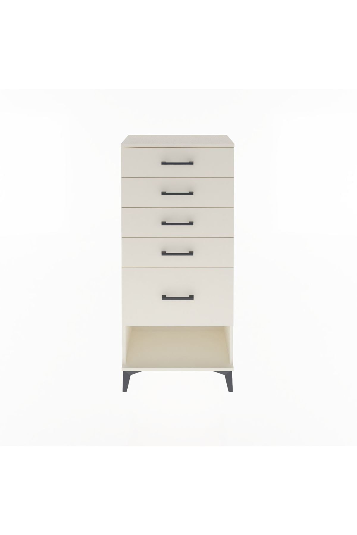 Arges Dolap 5 Çekmeceli 60x30x134 Aytaşı-Aytaşı