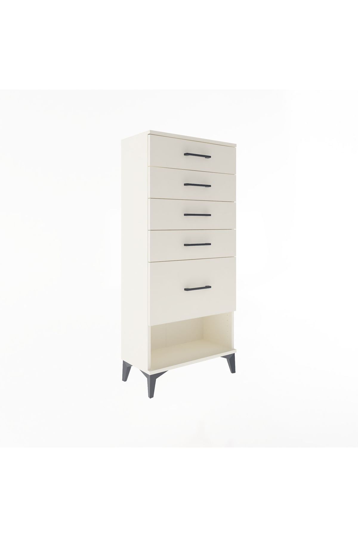 Arges Dolap 5 Çekmeceli 60x30x134 Aytaşı-Aytaşı