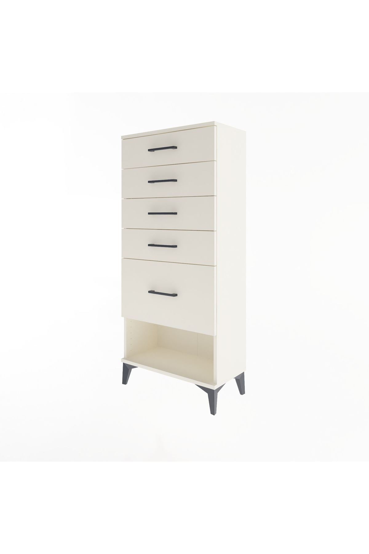 Arges Dolap 5 Çekmeceli 60x30x134 Aytaşı-Aytaşı