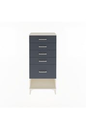 Arges Dolap 5 Çekmeceli 60x30x134 Aytaşı-Antrasit