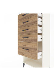 Arges Dolap 5 Çekmeceli 60x30x134 Aytaşı-Çam