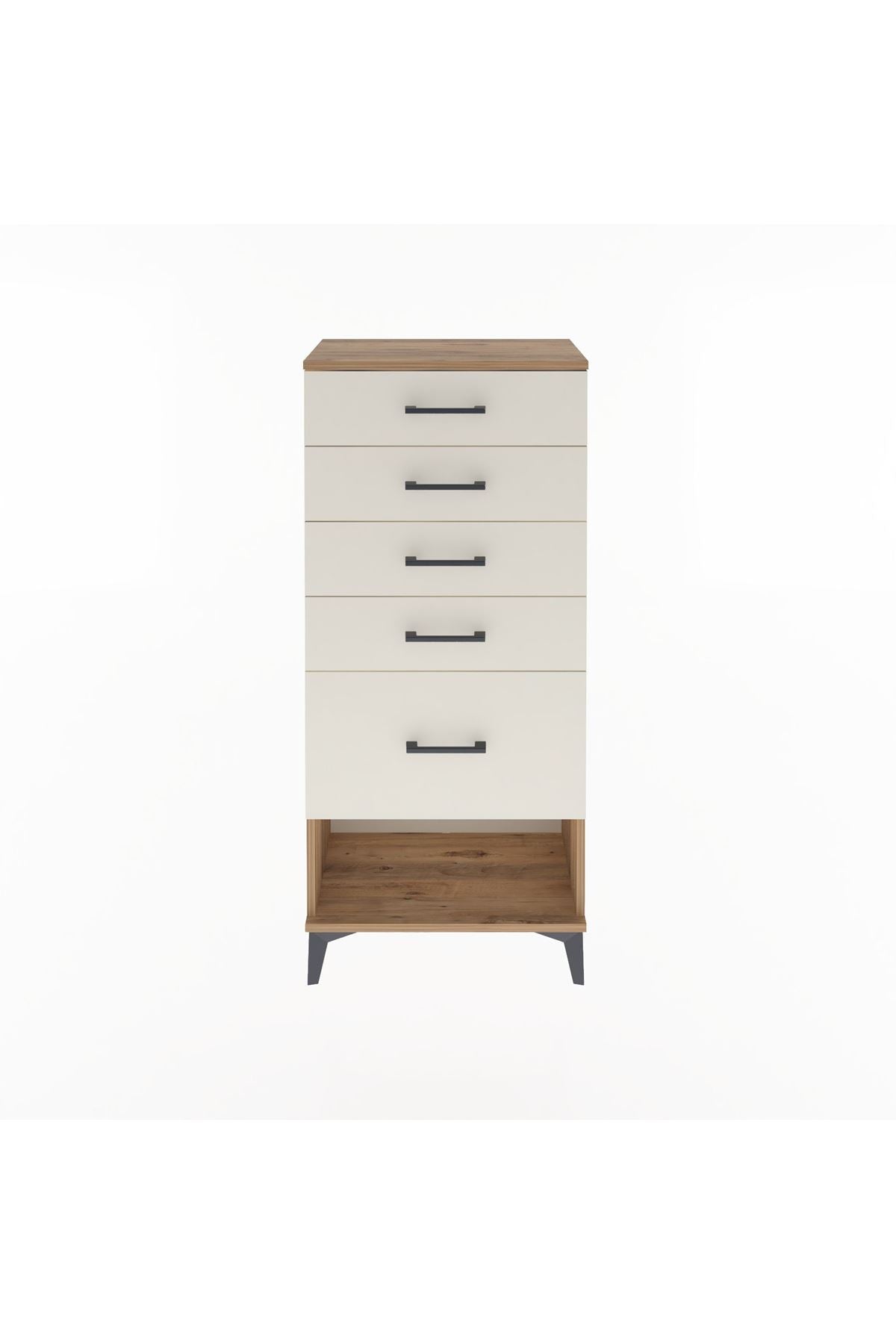 Arges Dolap 5 Çekmeceli 60x30x134 Çam-Aytaşı