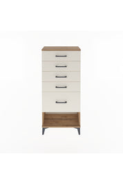 Arges Dolap 5 Çekmeceli 60x30x134 Çam-Aytaşı