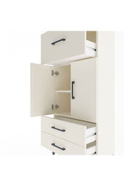 Arges Dolap 2 Raflı 3 Çekmeceli 2 Kapaklı 60x30x134 Aytaşı-Aytaşı