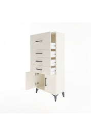 Arges Dolap 4 Çekmeceli 2 Kapaklı 60x30x134 Aytaşı-Aytaşı