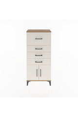Arges Dolap 4 Çekmeceli 2 Kapaklı 60x30x134