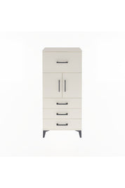 Arges Dolap Tek Raflı 4 Çekmeceli 2 Kapaklı 60x30x134 Aytaşı-Aytaşı