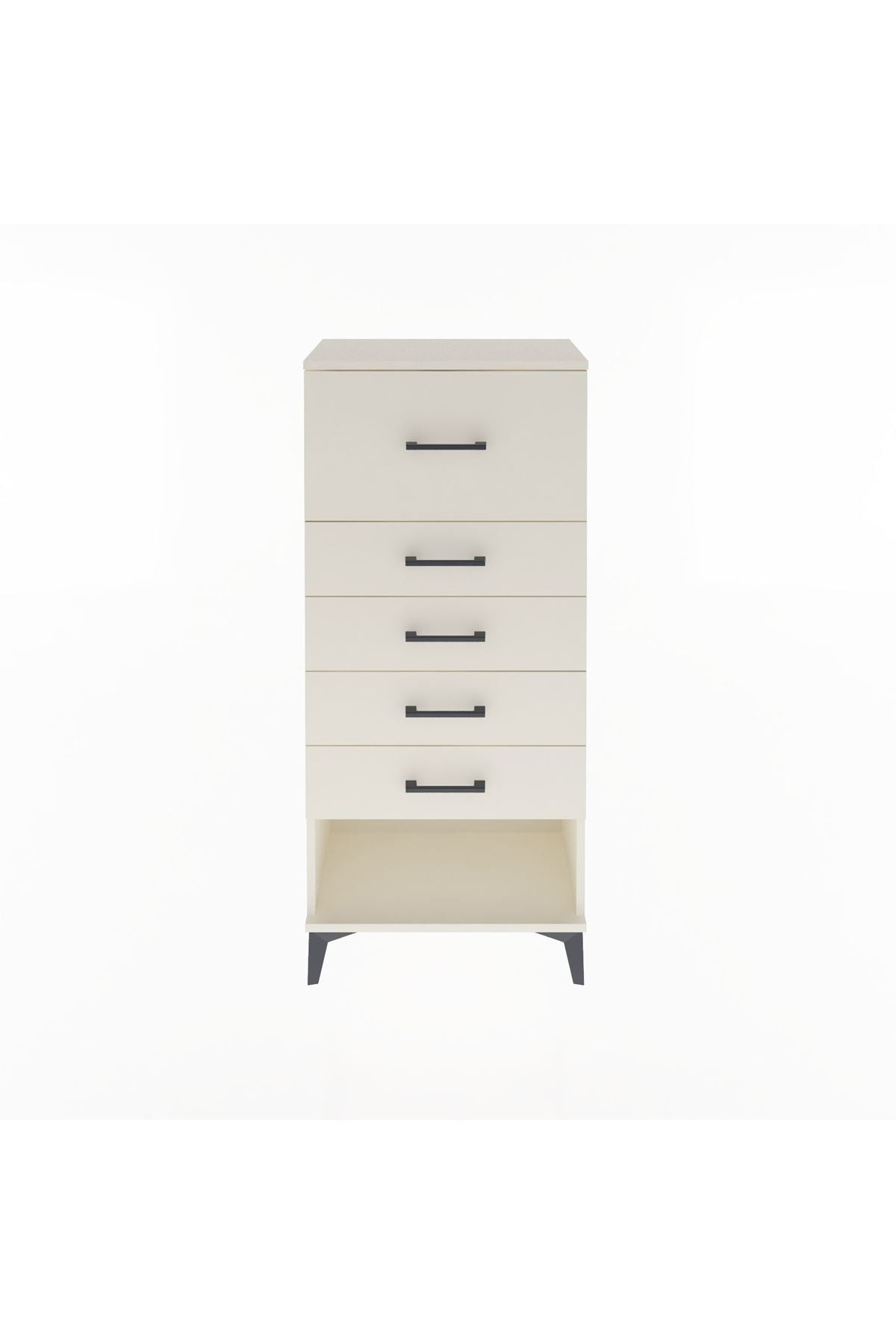 Arges Dolap 5 Çekmeceli 60x30x134 Aytaşı-Aytaşı