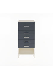 Arges Dolap 5 Çekmeceli 60x30x134 Aytaşı-Antrasit