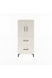 Arges Dolap Tek Raflı 2 Çekmeceli 2 Kapaklı 60x30x134 Aytaşı-Aytaşı