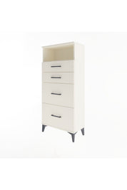 Arges Dolap Tek Raflı 4 Çekmeceli 60x30x134 Aytaşı-Aytaşı