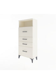 Arges Dolap Tek Raflı 4 Çekmeceli 60x30x134 Aytaşı-Aytaşı