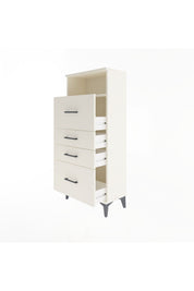 Arges Dolap Tek Raflı 4 Çekmeceli 60x30x134 Aytaşı-Aytaşı