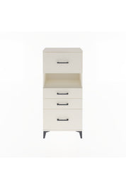 Arges Dolap Tek Raflı 4 Çekmeceli 60x30x134 Aytaşı-Aytaşı