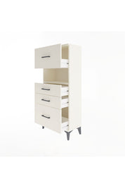 Arges Dolap Tek Raflı 4 Çekmeceli 60x30x134 Aytaşı-Aytaşı