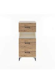 Arges Dolap Tek Raflı 3 Çekmeceli 60x30x134 Aytaşı-Çam