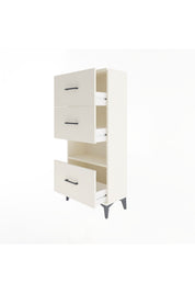 Arges Dolap Tek Raflı 3 Çekmeceli 60x30x134 Aytaşı-Aytaşı