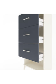 Arges Dolap 3 Çekmeceli 60x30x134 Aytaşı-Antrasit