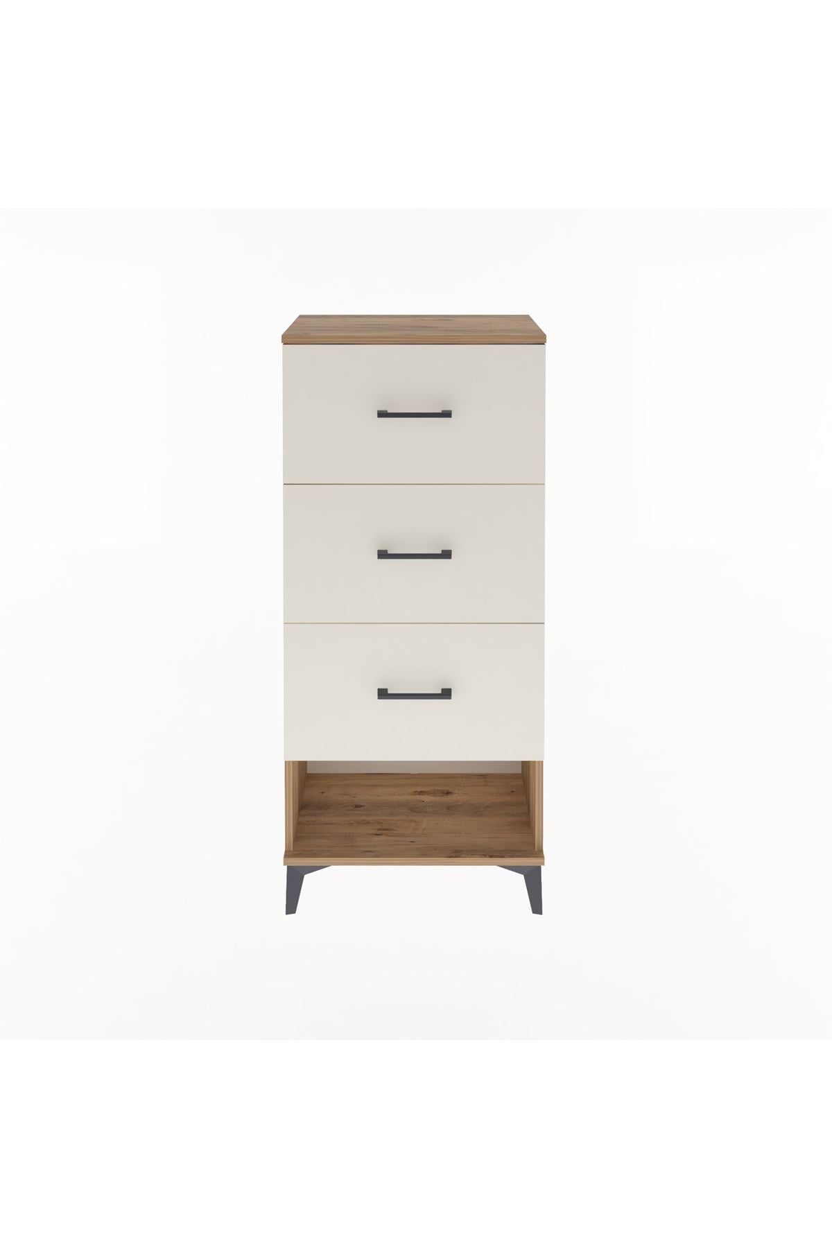 Arges Dolap 3 Çekmeceli 60x30x134 Çam-Aytaşı