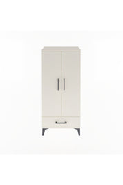 Arges Dolap 3 Raflı Tek Çekmeceli 2 Kapaklı 60x30x134 Aytaşı-Aytaşı