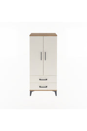 Arges Dolap 3 Raflı 2 Çekmeceli 2 Kapaklı 60x30x134 Çam-Aytaşı