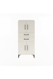 Arges Dolap Tek Raflı 2 Çekmeceli 4 Kapaklı 60x30x134 Aytaşı-Aytaşı