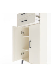 Arges Dolap 2 Raflı 2 Çekmeceli 2 Kapaklı 60x30x134 Aytaşı-Aytaşı