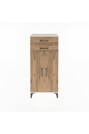 Arges Dolap 2 Raflı 2 Çekmeceli 2 Kapaklı 60x30x134 Aytaşı-Çam