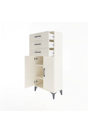 Arges Dolap 2 Raflı 3 Çekmeceli 2 Kapaklı 60x30x134 Aytaşı-Aytaşı