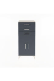 Arges Dolap 2 Raflı 3 Çekmeceli 2 Kapaklı 60x30x134 Aytaşı-Antrasit