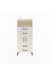 Arges Dolap 2 Raflı 4 Çekmeceli 2 Kapaklı 60x30x134 Aytaşı-Aytaşı