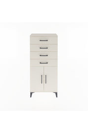 Arges Dolap Tek Raflı 4 Çekmeceli 2 Kapaklı 60x30x134 Aytaşı-Aytaşı