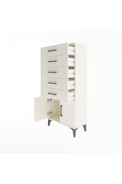 Arges Dolap 5 Raflı 2 Kapaklı 60x30x134 Aytaşı-Aytaşı