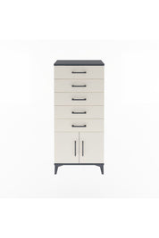 Arges Dolap 5 Raflı 2 Kapaklı 60x30x134 Antrasit-Aytaşı