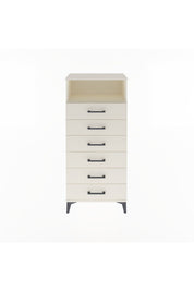 Arges Dolap Tek Raflı 6 Çekmeceli 60x30x134 Aytaşı-Aytaşı