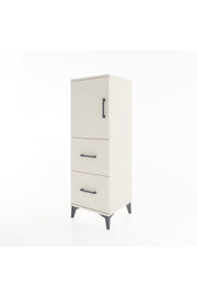 Hyperion Dolap 2 Raflı 2 Çekmeceli Tek Kapaklı 44x44x134 Aytaşı-Aytaşı